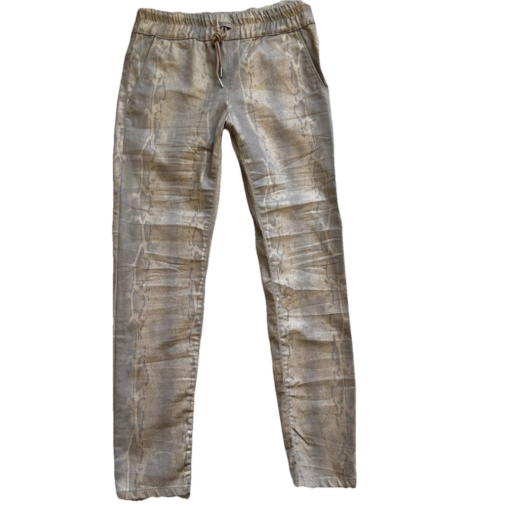 BEVY FLOG SHELY Stylish Snake Print Pants Size 29 Modern Contemporary Trendy - Picture 6 of 6